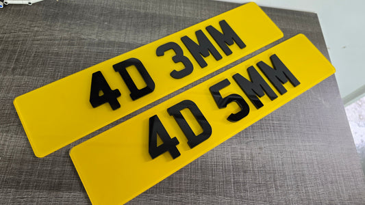 3D vs 4D vs Gel Plates – Which Looks Best on Your Car?